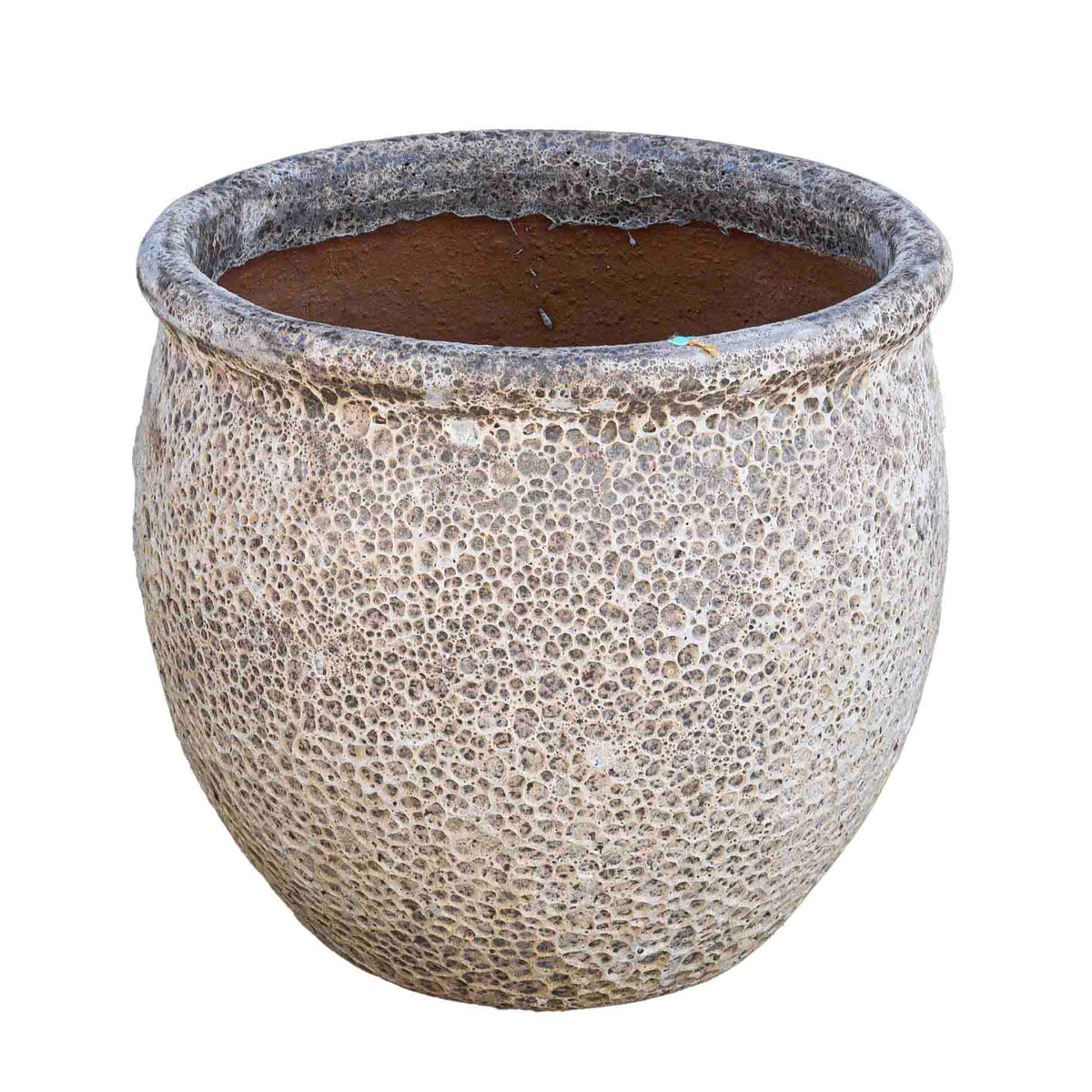 Hauer Antique Ceramic Pot White