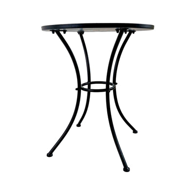 BLUE TILED GARDEN TABLE - SET OF 3