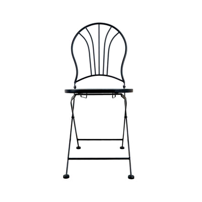 BLUE TILED GARDEN TABLE - SET OF 3