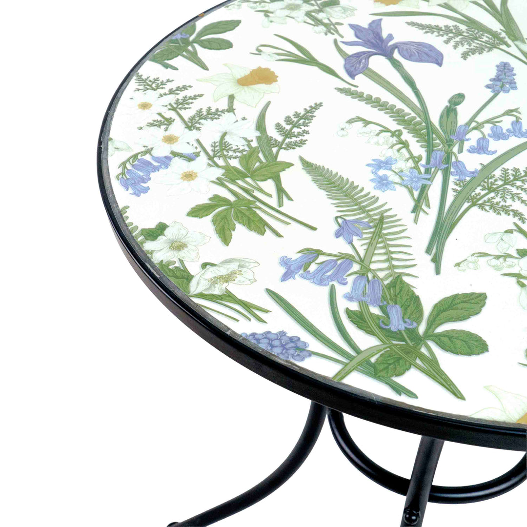 FLORAA TILED GARDEN TABLE - SET OF 3
