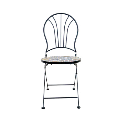 UZBEK TILED GARDEN TABLE - SET OF 3