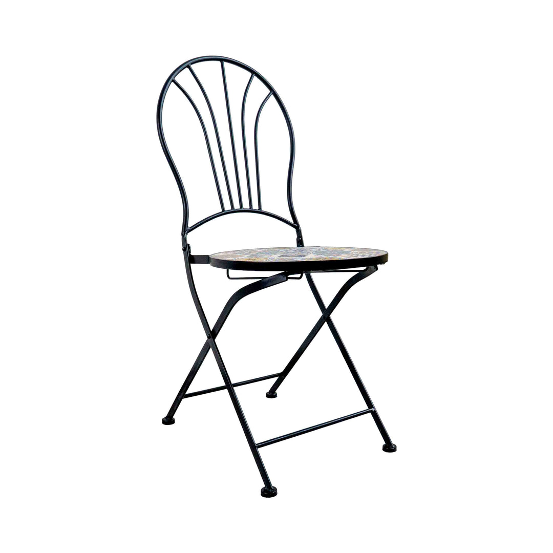 UZBEK TILED GARDEN TABLE - SET OF 3