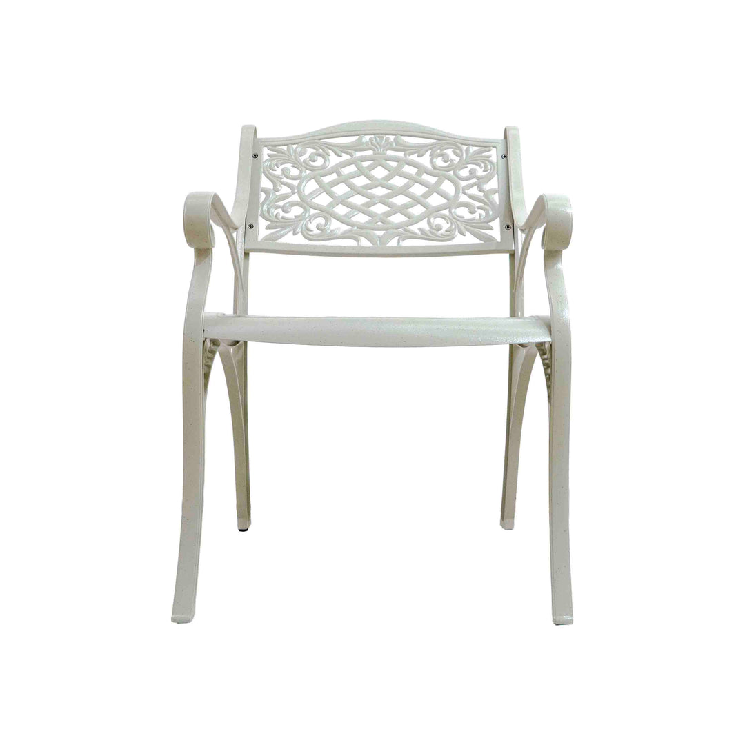 Quin Outdoor Bistro Chair White