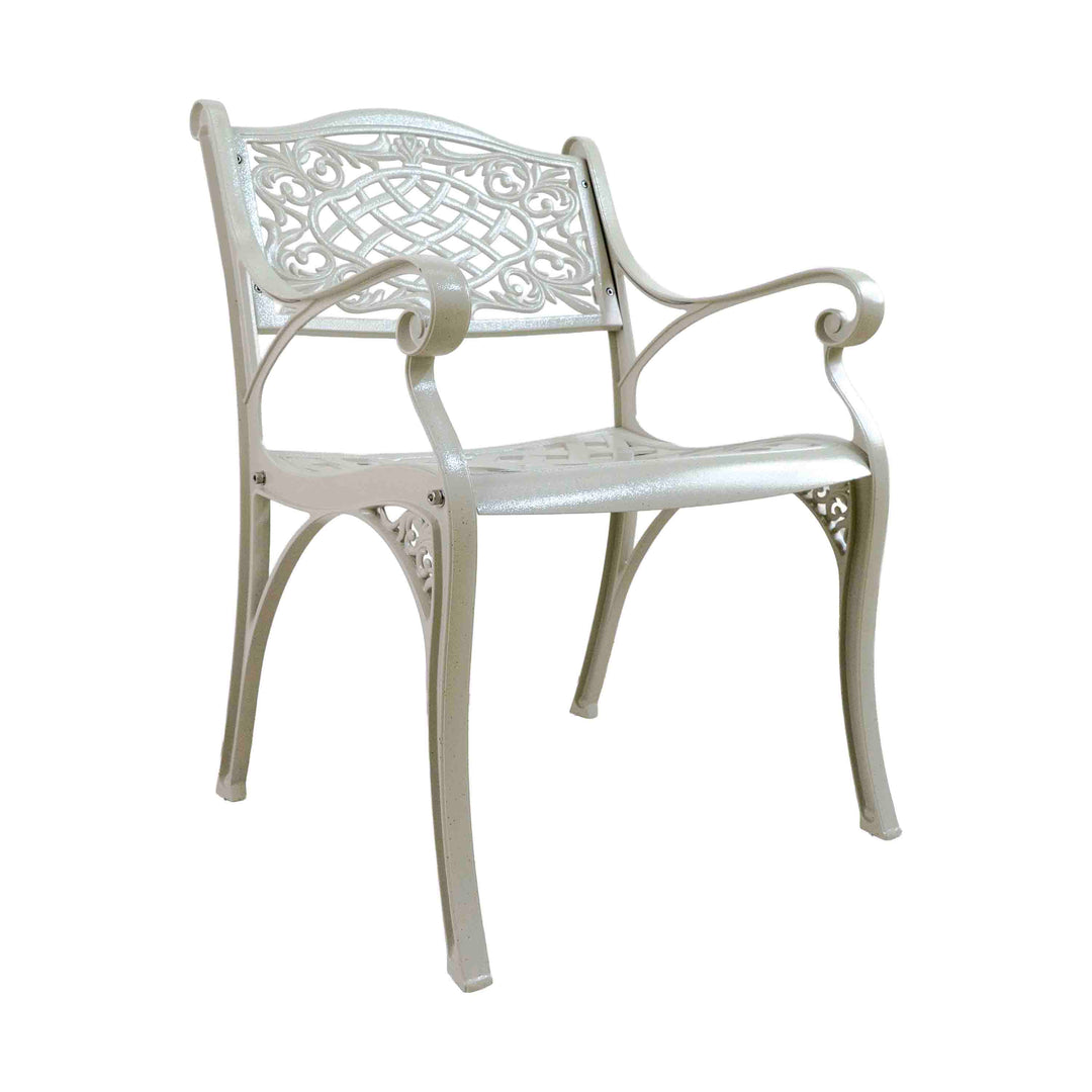 Quin Outdoor Bistro Chair White
