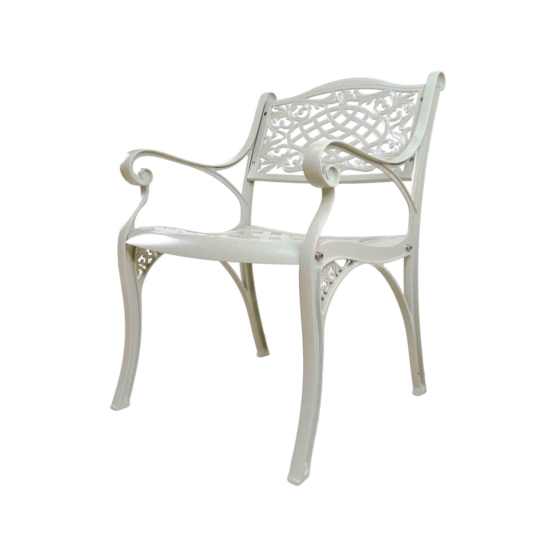 Quin Outdoor Bistro Chair White