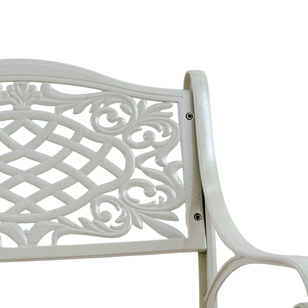 Quin Outdoor Bistro Chair White