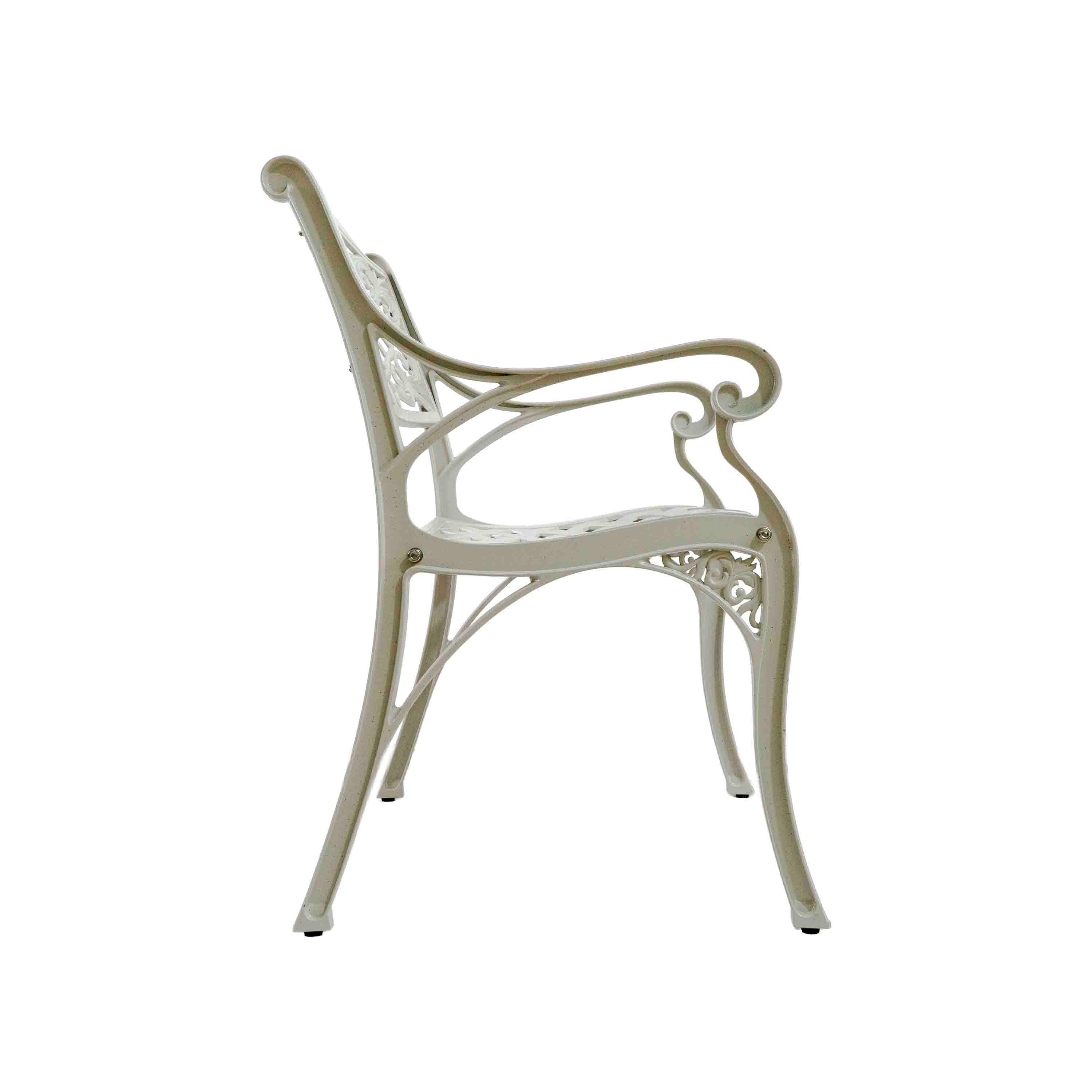 Quin Outdoor Bistro Chair White