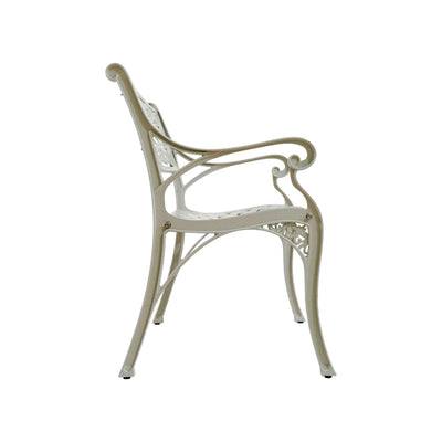 Quin Outdoor Bistro Chair White