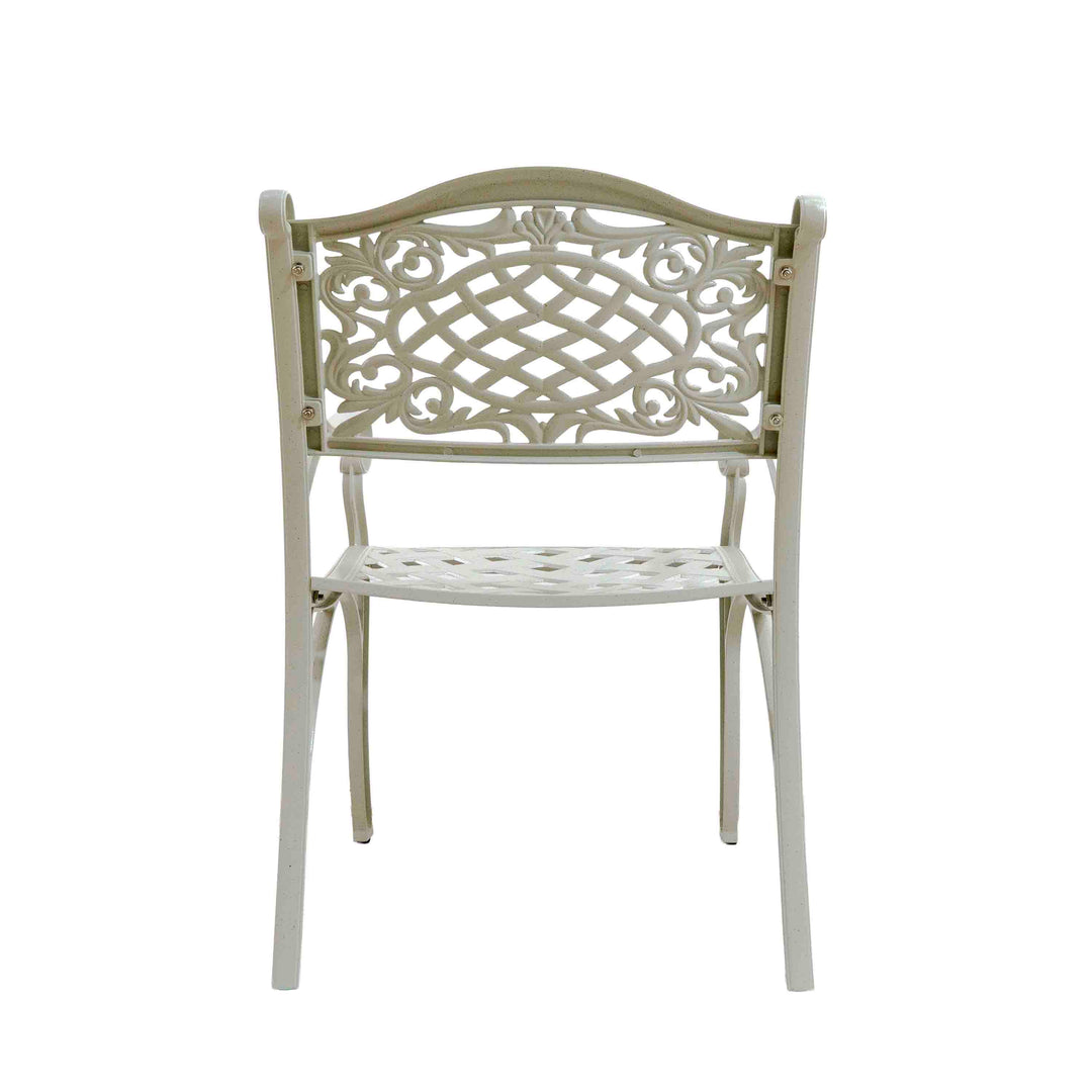 Quin Outdoor Bistro Chair White