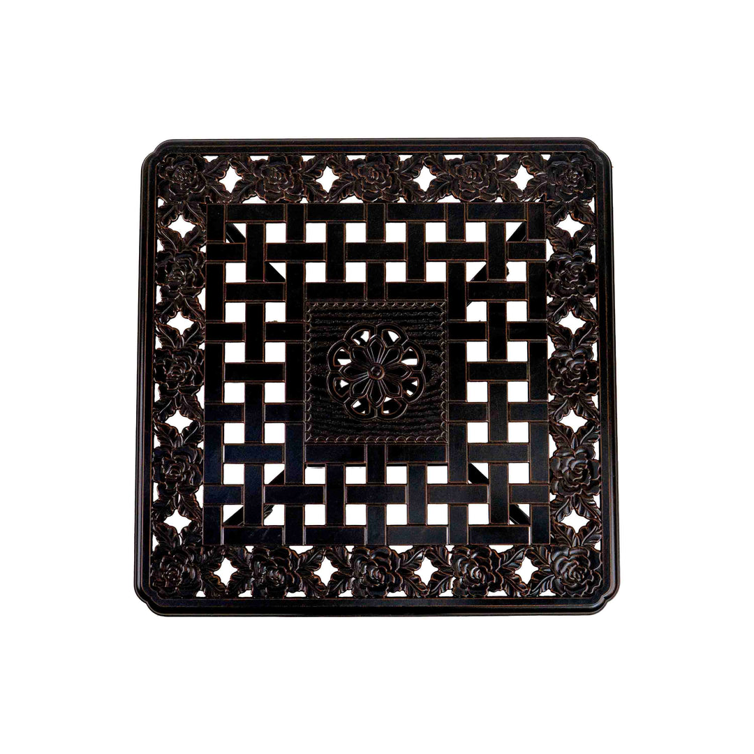 Quin Outdoor Bistro Table Black