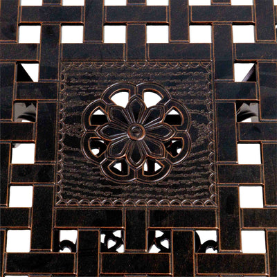 Quin Outdoor Bistro Table Black