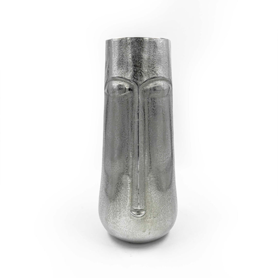 Face Rough Nickel Vase