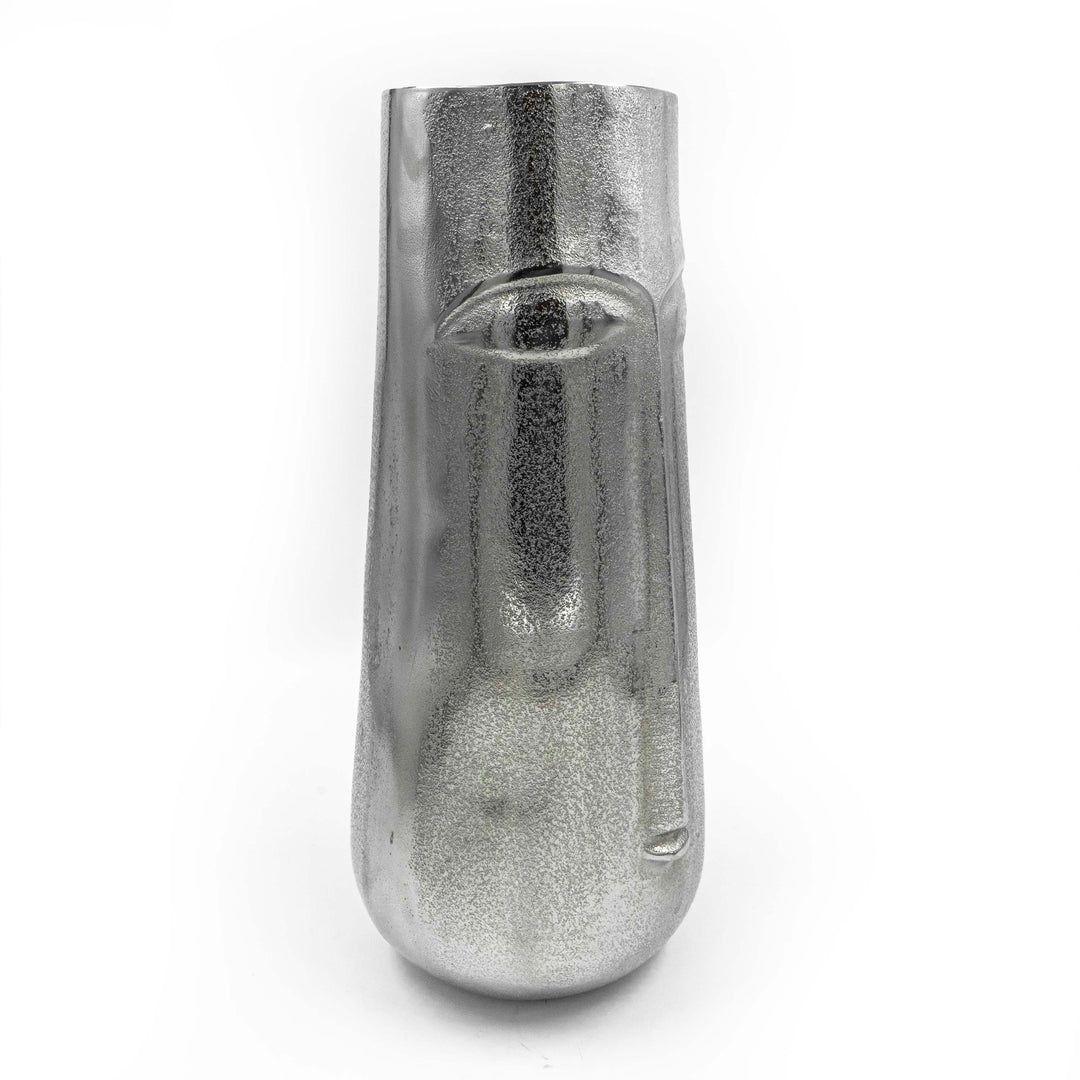 Face Rough Nickel Vase