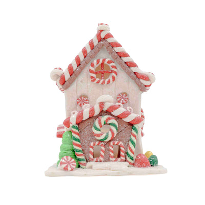 Candy Lane Gingerbread House Ornament