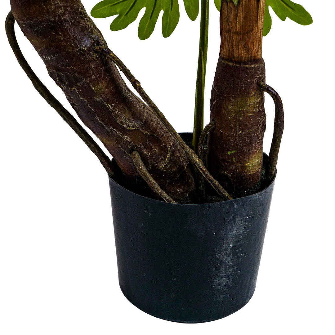 Tropical Giant Faux Philodendron
