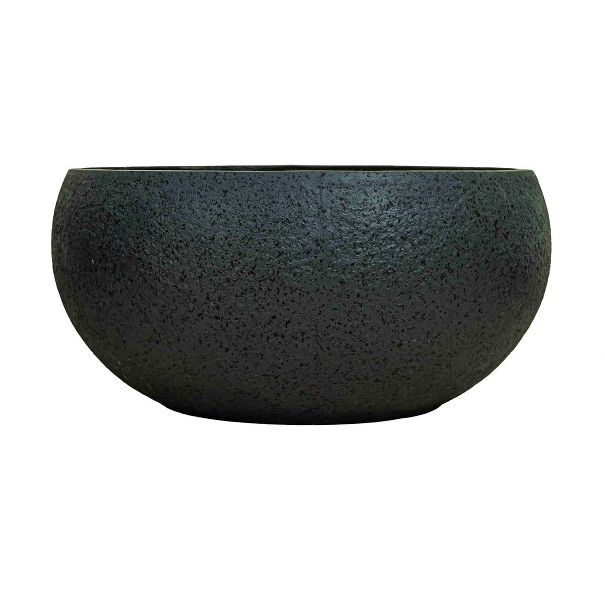 Mento FRP Wide Planter Black