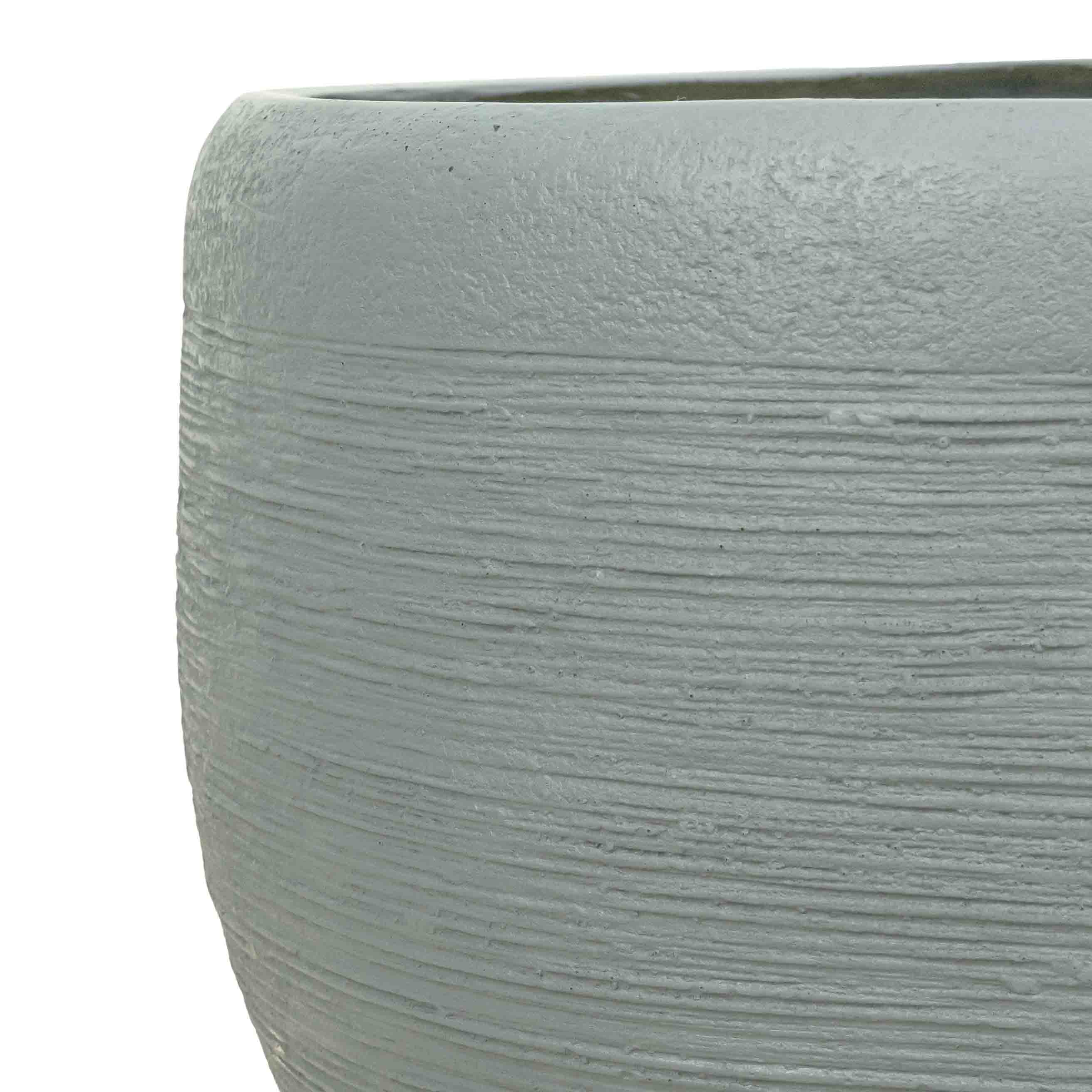 Mento FRP Planter Grey