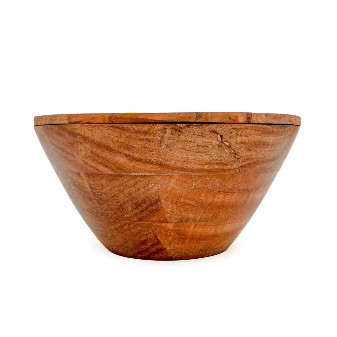 Lemon Grove Bowl with lid & salad server