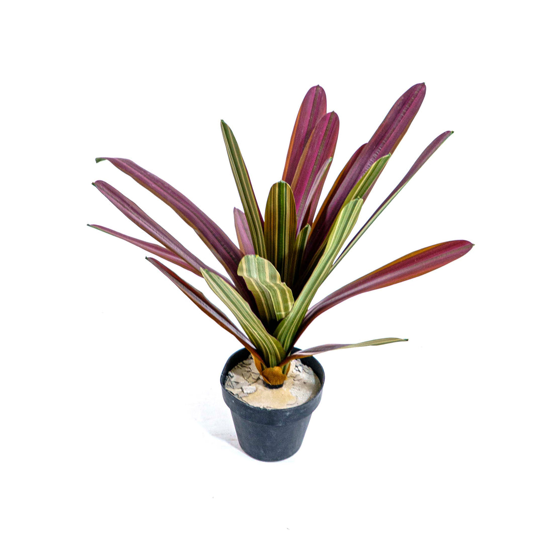 Crimson Crest Faux Plant