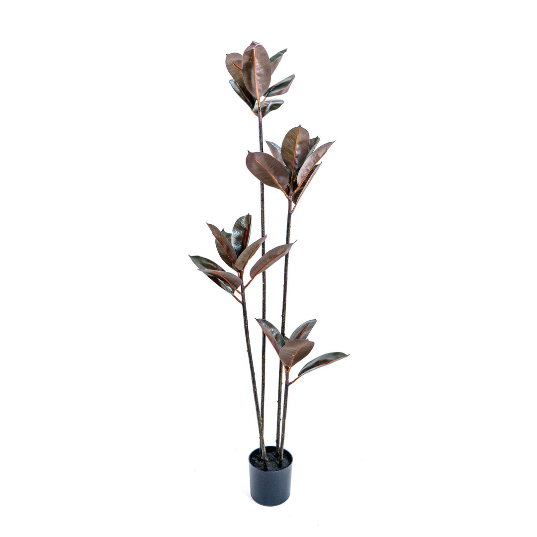 Faux Yucca with Flower