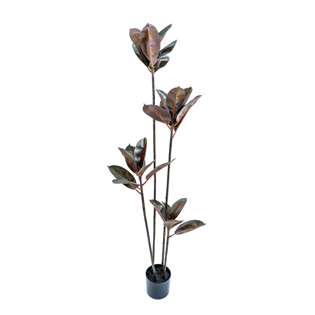 Faux Yucca with Flower