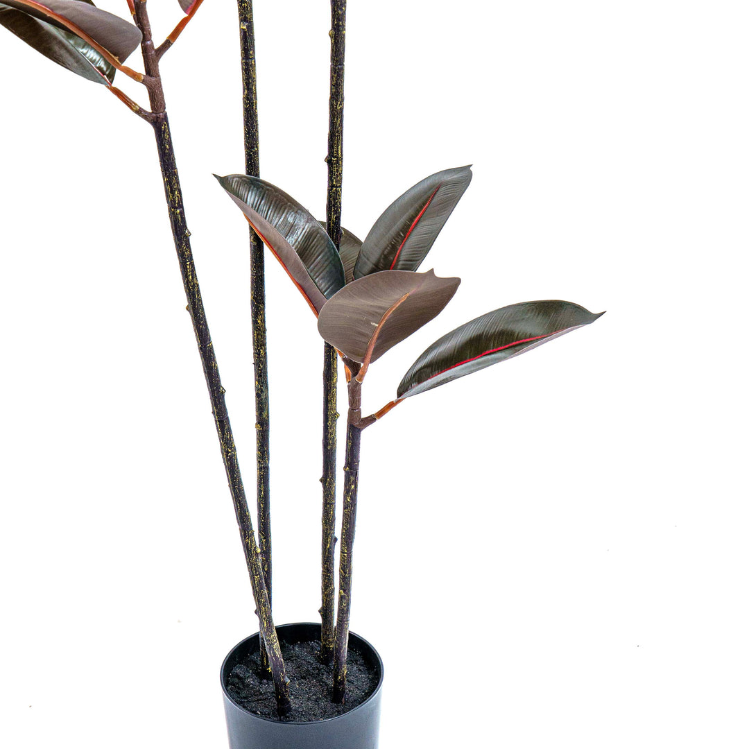 Faux Yucca with Flower