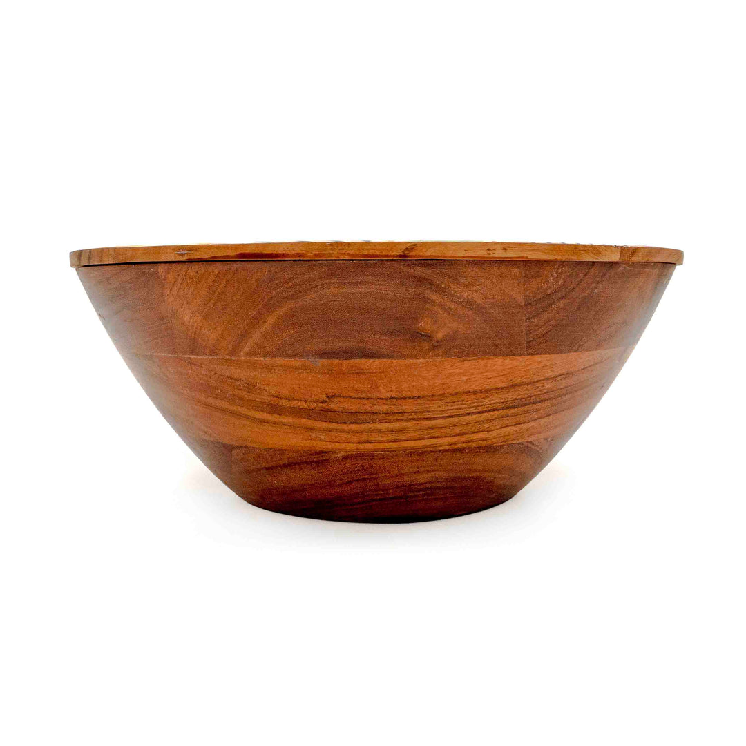 Geo Fest Wooden Salad Set