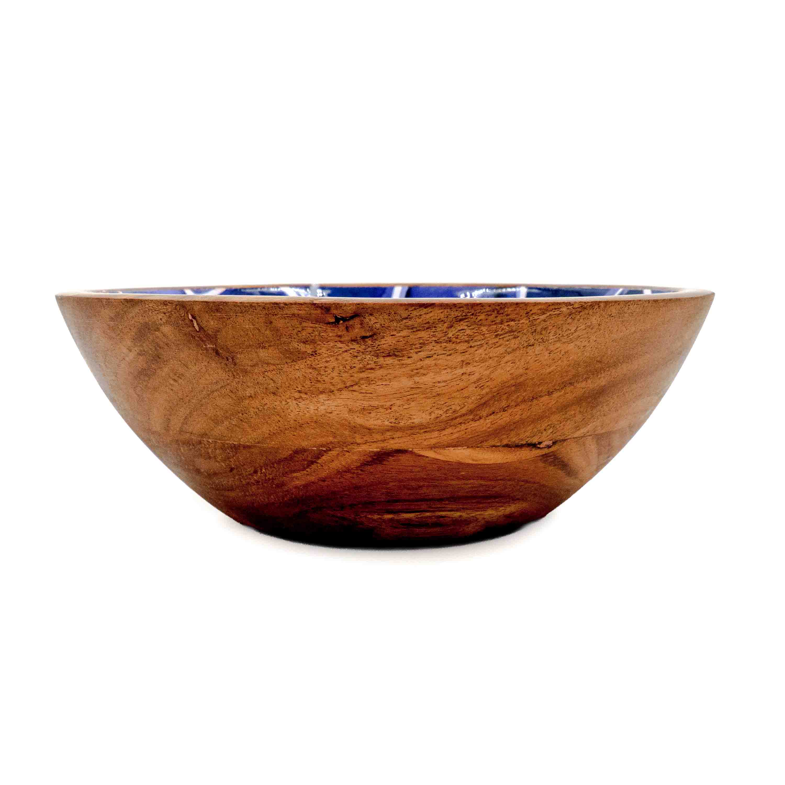 Indigo Mosaic Salad Set