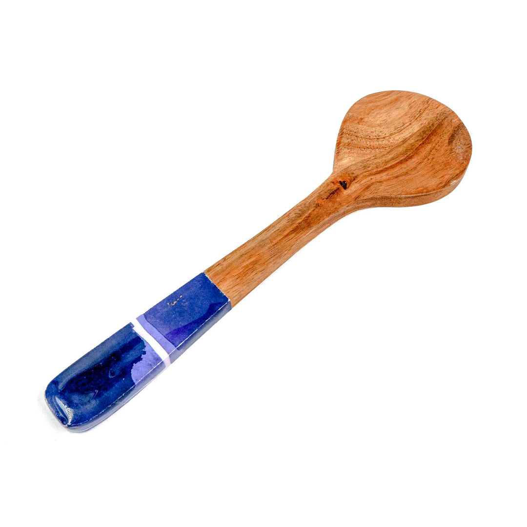 Indigo Mosaic Salad Set