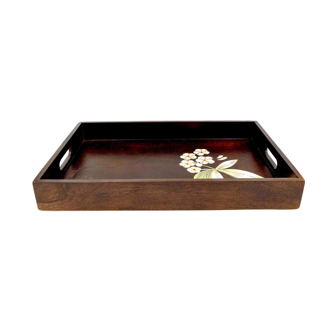 Blossom Charm Wooden Tray Set