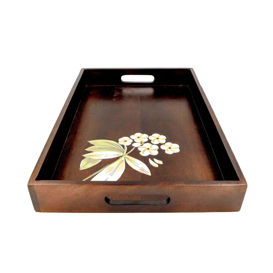 Blossom Charm Wooden Tray Set