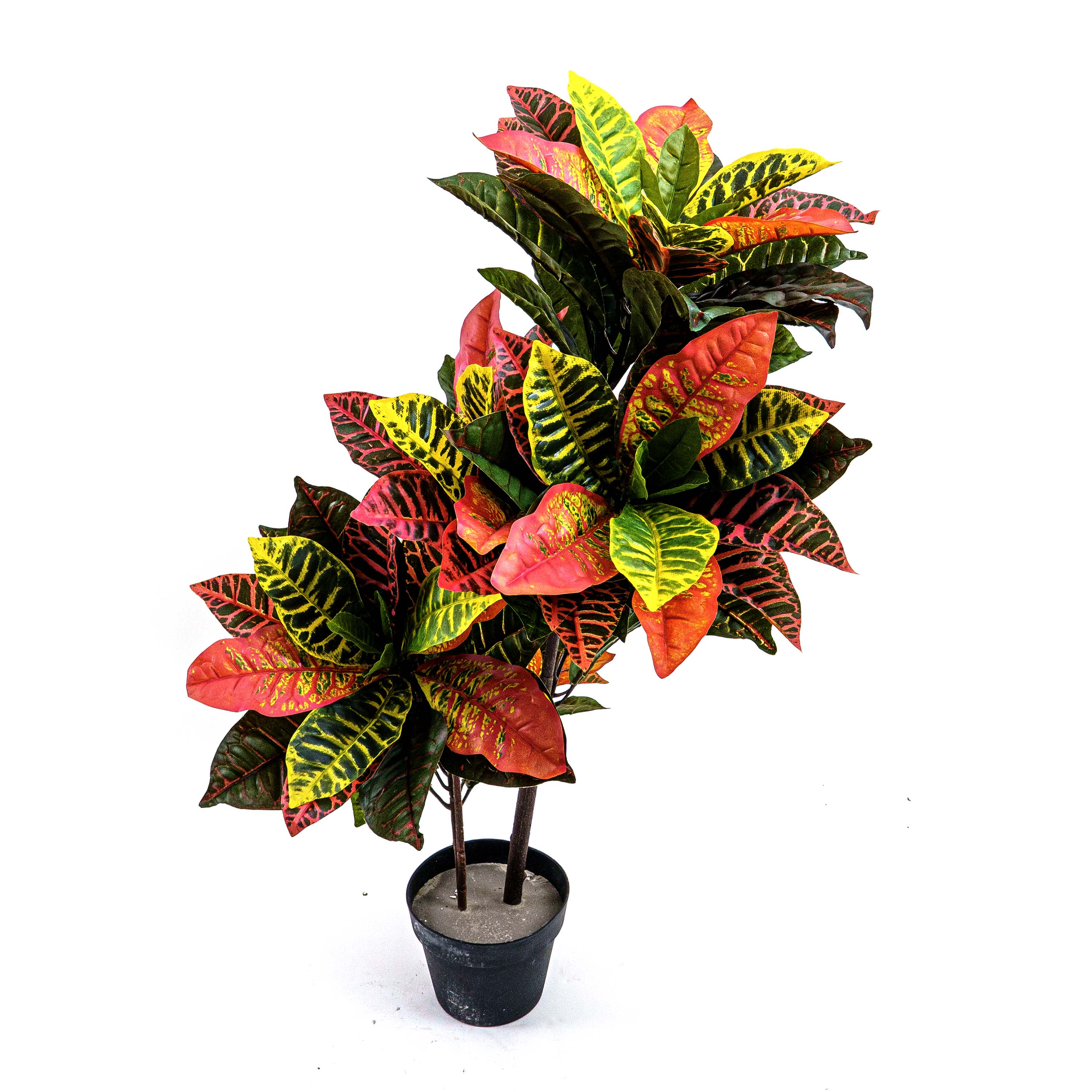 Faux Crotons Plant