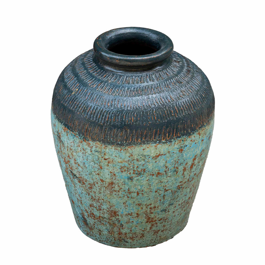 Myla Blue Terracotta Pot