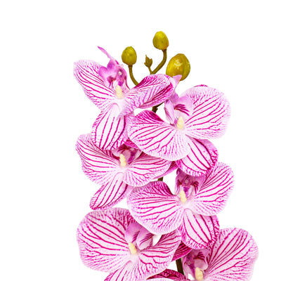 Faux Orchid Stem Pink