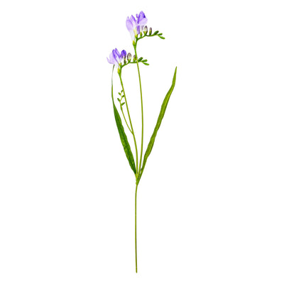 Faux Freesia Stem Blue