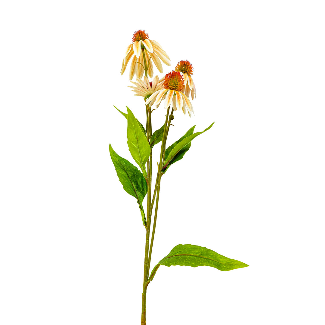 Faux Gerbera Stem White