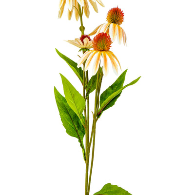 Faux Gerbera Stem White