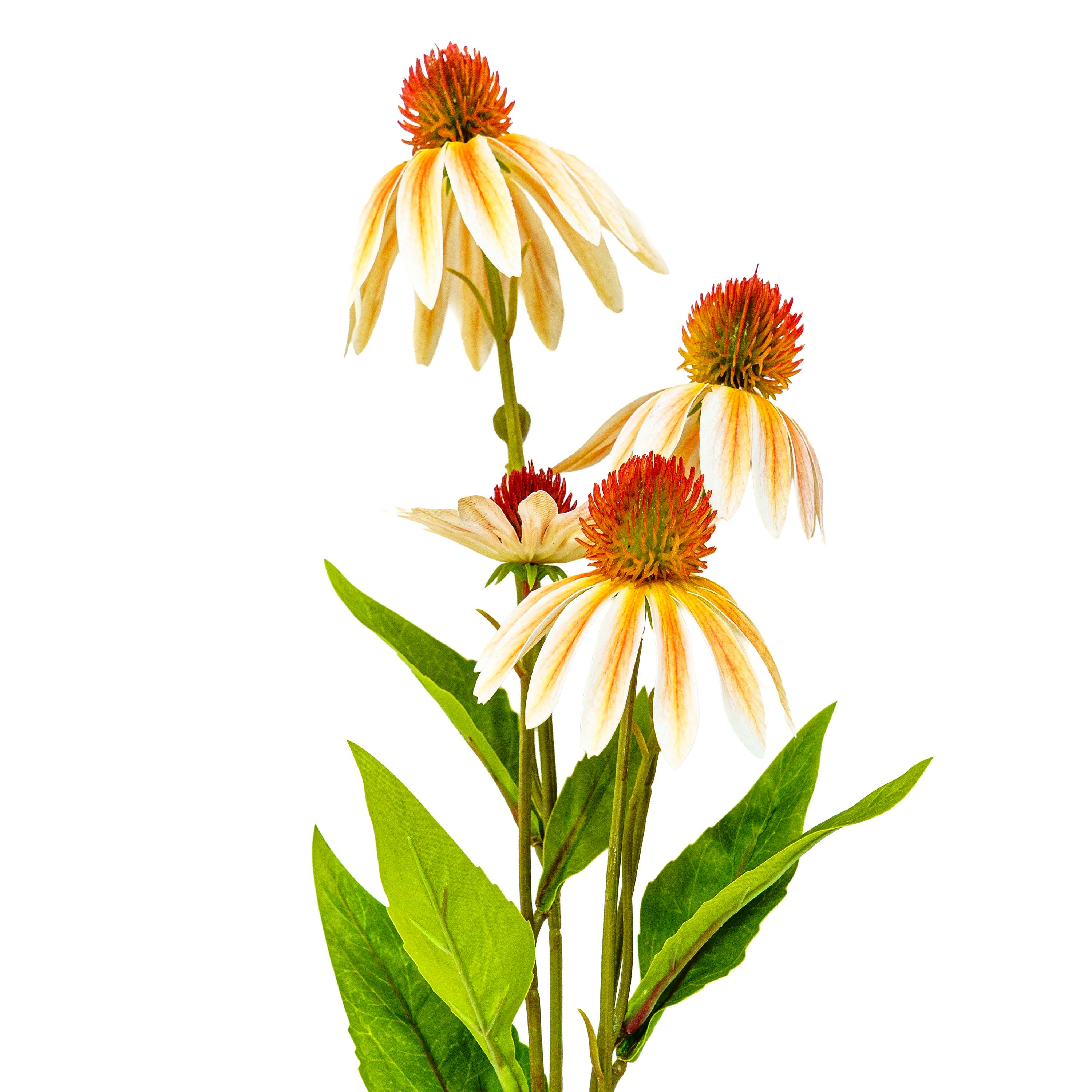Faux Gerbera Stem White