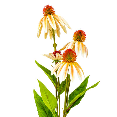 Faux Gerbera Stem White