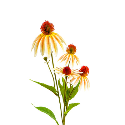 Faux Gerbera Stem White