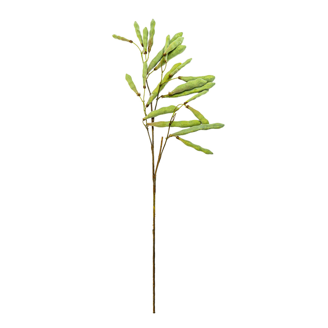 Faux Velvet Sage Pod Stem