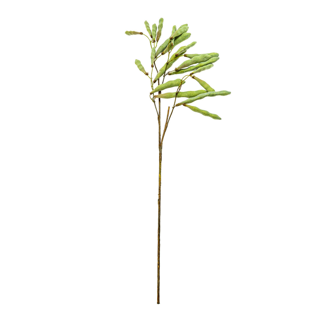 Faux Velvet Sage Pod Stem