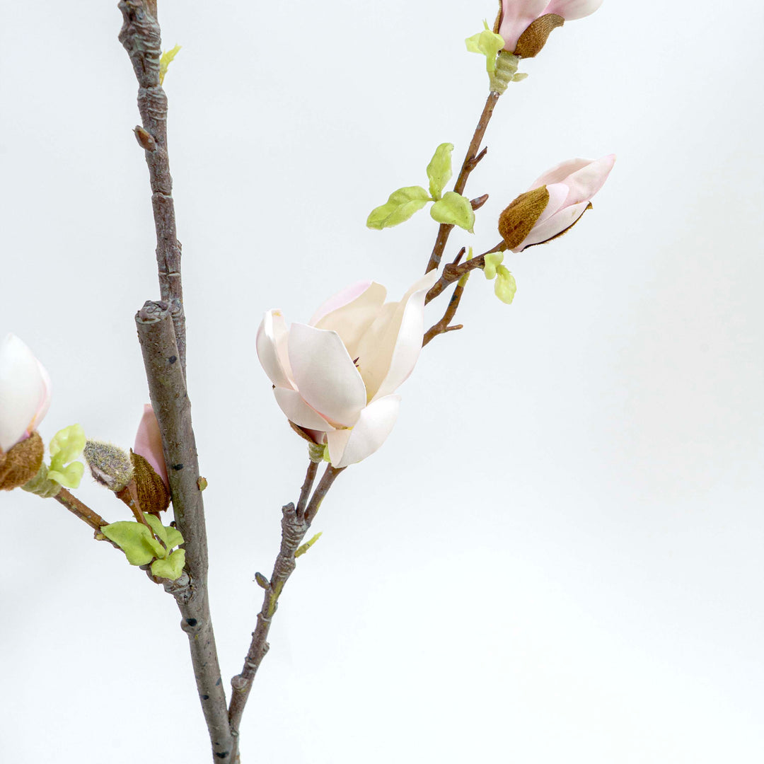 White Blossom Faux Stem