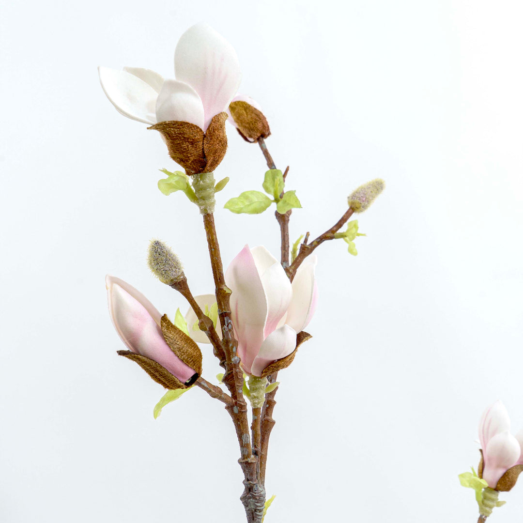 White Blossom Faux Stem