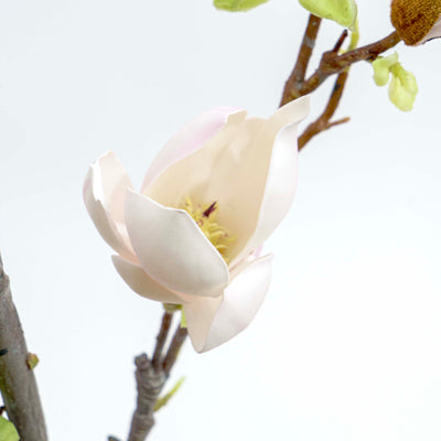 White Blossom Faux Stem