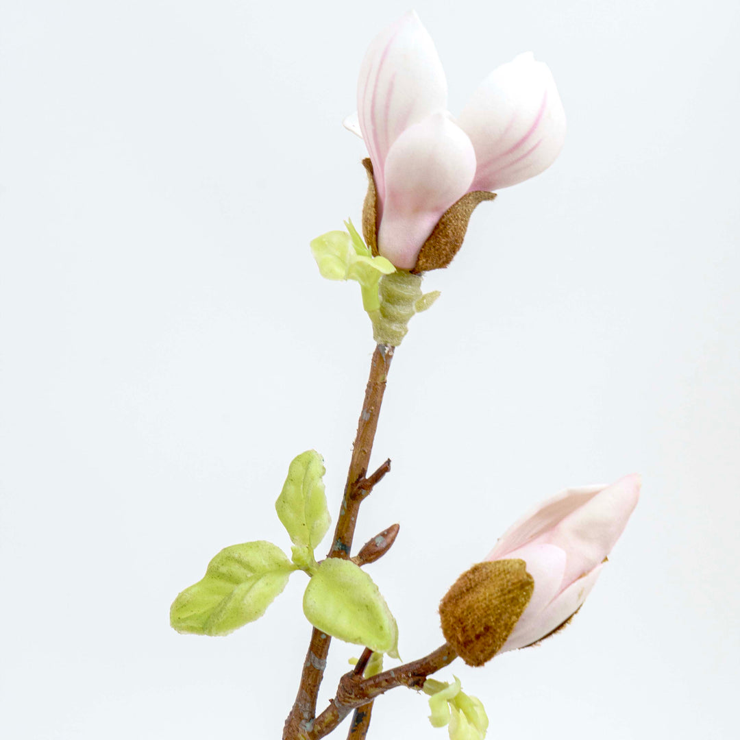 White Blossom Faux Stem