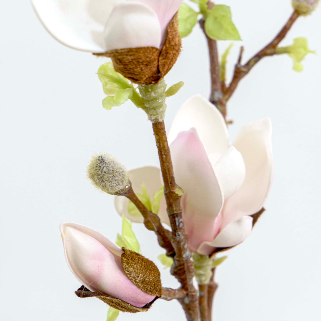 White Blossom Faux Stem