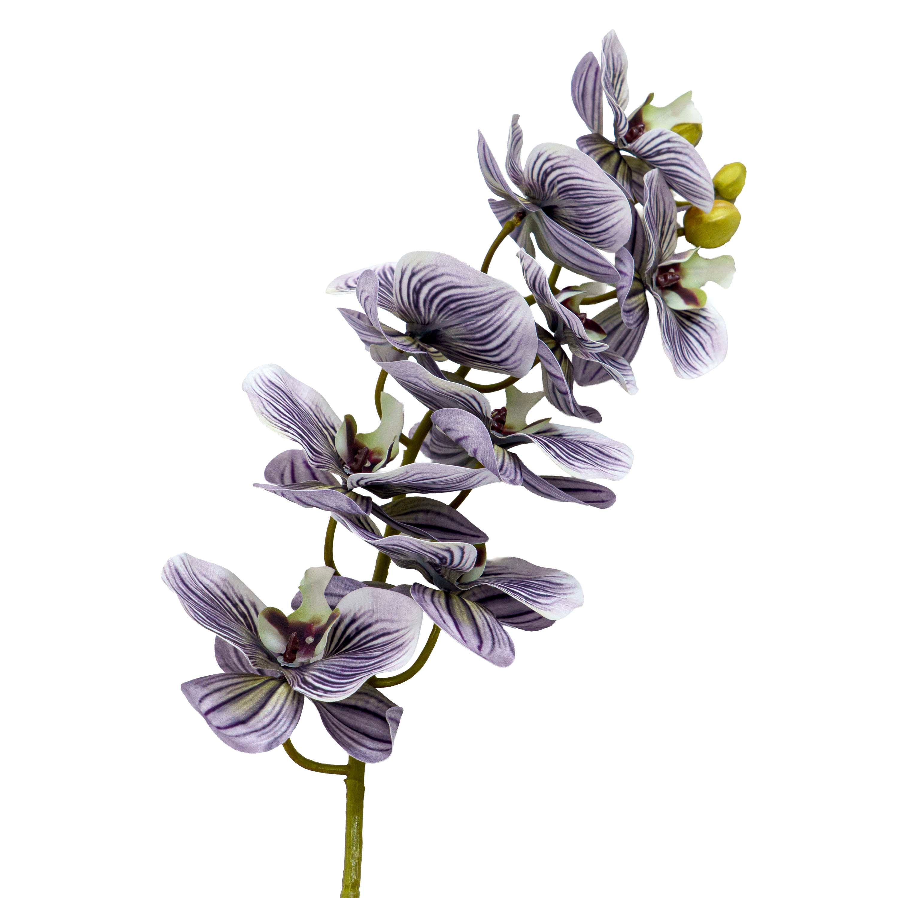 Faux Orchid Stem Lilac