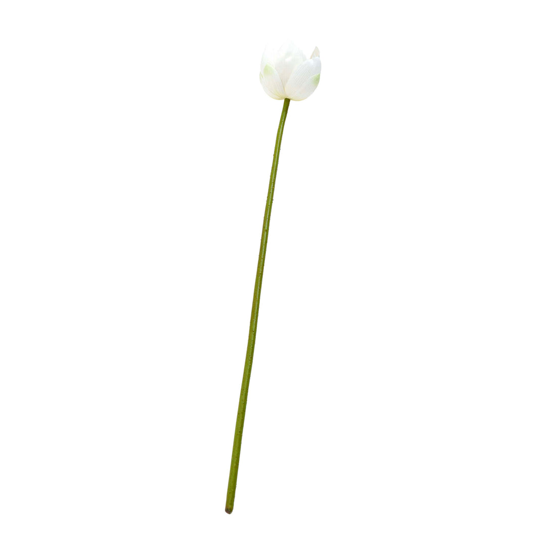 White Lotus Faux Stem
