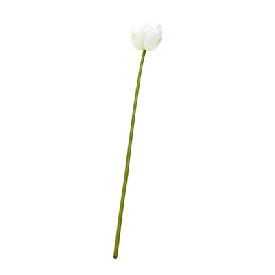 White Lotus Faux Stem